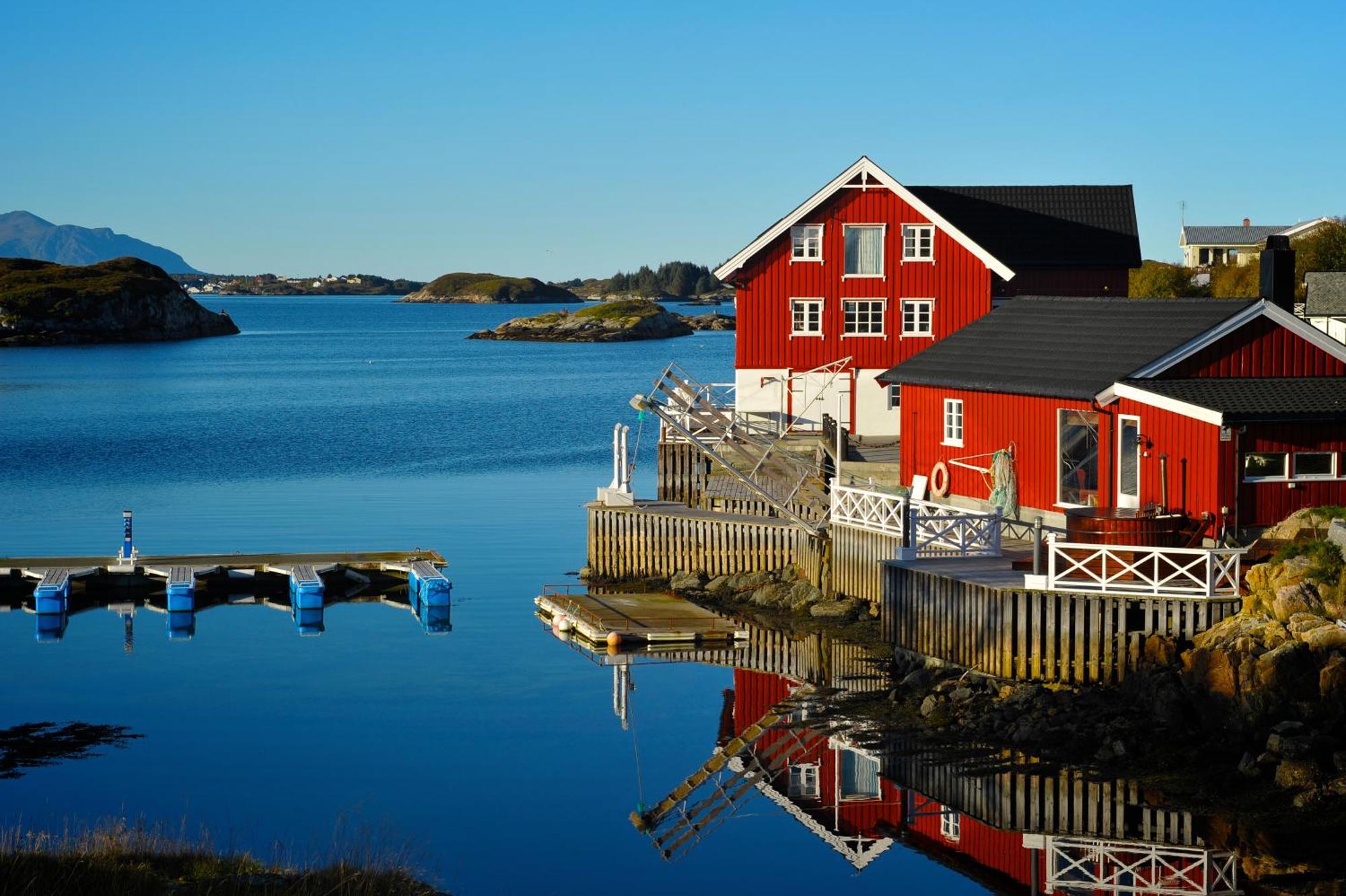 Atlantic Road Seaside Housing Apartment Litlrossoya Bagian luar foto