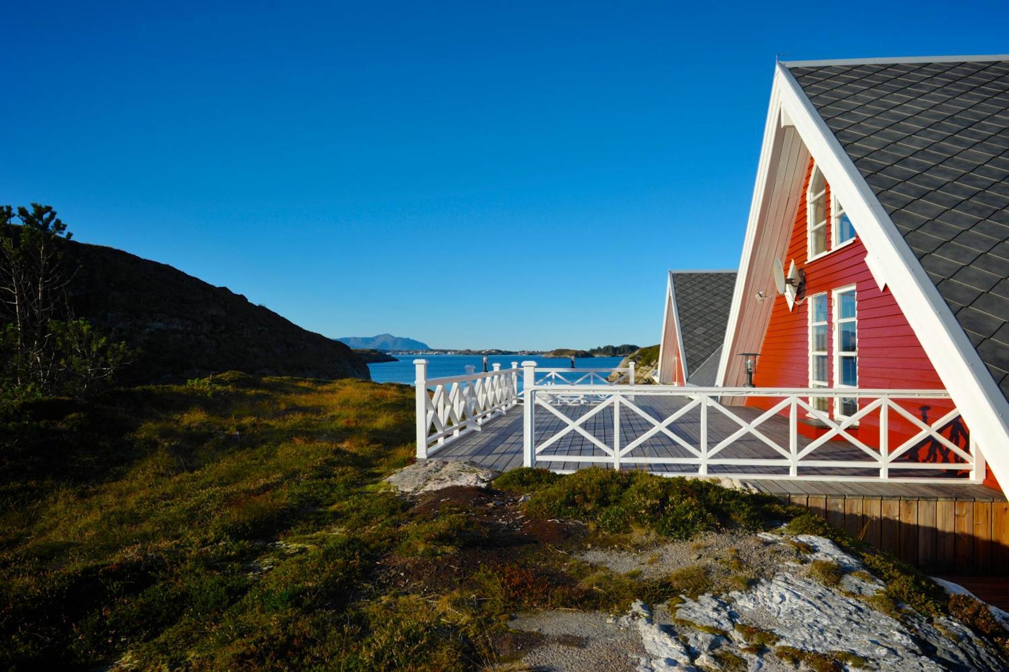 Atlantic Road Seaside Housing Apartment Litlrossoya Bagian luar foto